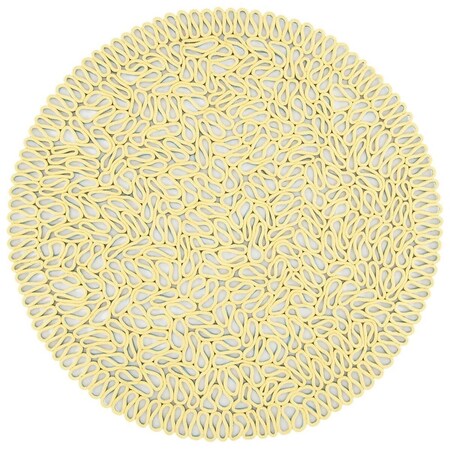 Safavieh 5 x 5 ft. Novelty Hand Knotted Round Area Rug Yellow & Blue NOV701C-5R